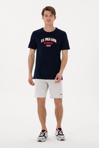 U.s. Polo Assn. Erkek Açık Gri Şort Örme 50305933-vr001 Acık Grı