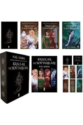 Hepimiz Gökyüzü Olmak İstedik 2 - Krallar ve Soytarıları - Kutulu - N. G. Kabal - DEX