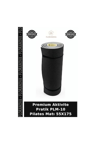 Premium Aktivite Pratik Plm-10 Pilates Matı 55x175 Çok Renkli
