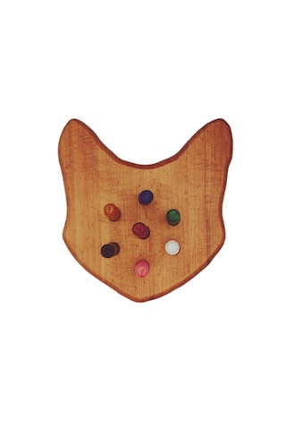 Çubuk Dizme Oyunu Ahşap Kedi