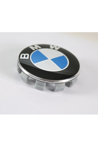 Bmw Armalı Mavi Jant Göbeği Seti 68Mm (4 Adet)