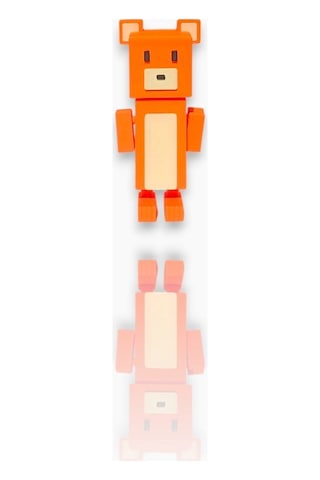 Super Adventure Bears - Ayı , Baaren Ve Şika Kaliteli Loy3d 9 Cm Turuncu