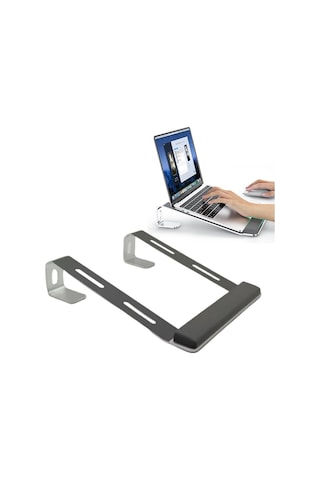 Silikon Bilek Desteği İle M8 Ayrılabilir Alüminyum Alaşımlı Dizüstü Bilgisayar Yükseltici Soğutma Braketi