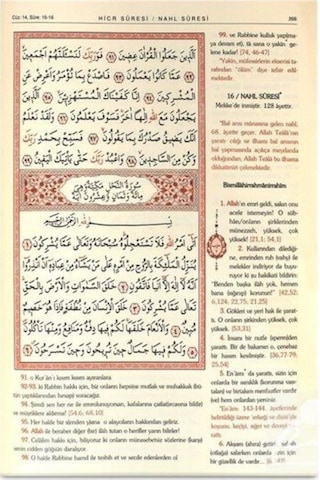 Kur'an-ı Kerim ve Açıklamalı Meali - Elmalılı Muhammed Hamdi Yazır - Huzur Yayınevi