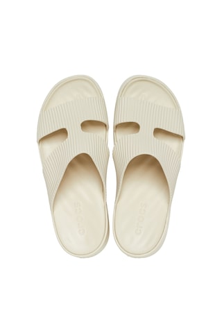 Crocs Kadın Getaway Groove Platform Hstrap Terlik - Krem Sandstone