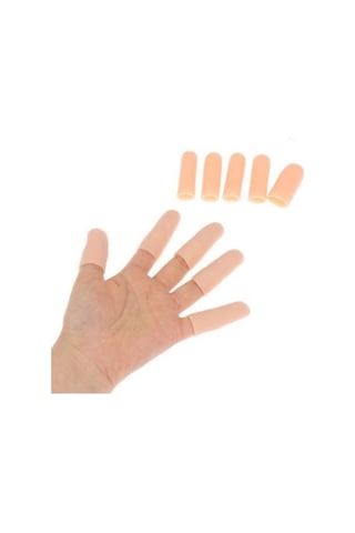 6 Adet / 3 Çift Ayak Serçe Parmak Nasır Koruyucu Silikon  Hortum