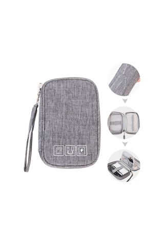 Ruicoo Çok Fonksiyonlu Şarj Cihazı Ve Kablo Düzenleyici Çanta - Dayanıklı Ve Şık Tasarım