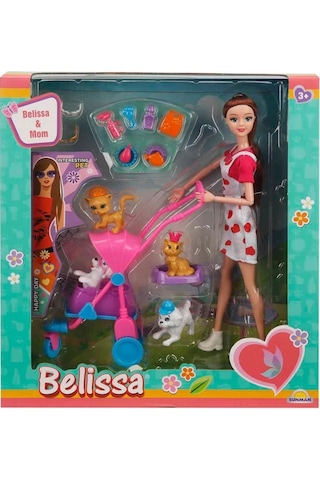 3045 Belissa'nın Annesi Ve Sevimli Dostlar 30 Cm -sunman