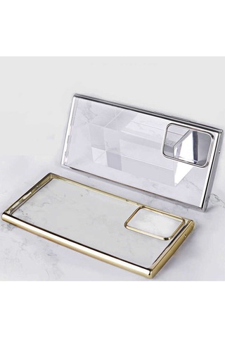 Benks Galaxy Note 20 Ultra Köşeleri Parlak Renkli Benks Magic Glitz Transparent Kapak ZORE-218596