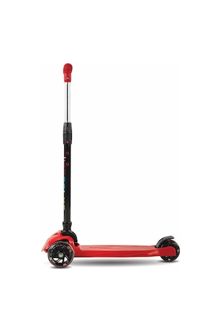 Ümit Babyhope 143 Smart Plus Kırmızı Katlanabilir Scooter Çok Renkli