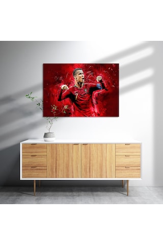 Cakasepetim Cristiano Ronaldo 7 Numaralı Forma Görseli Ahşap Mdf Tablo