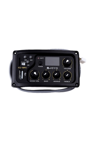 Joyo Eqmp3v2 Preamp Tuner Eq Saz için Eşikaltı Manyetik