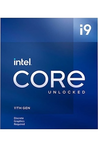 Intel Core i9-11900KF BX8070811900KF 3.5 GHz LGA1200 16 MB Cache 125 W Box İşlemci