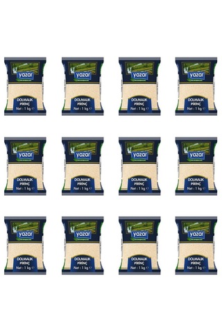 Yazar Dolmalık Kırık Pirinç 12 x 1 KG
