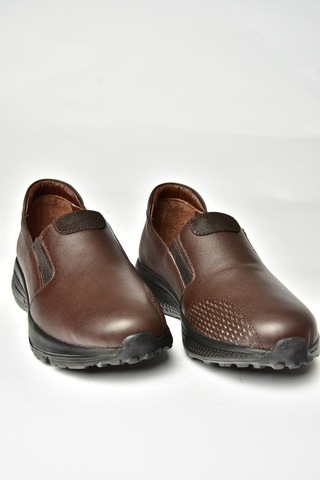 Fox Shoes T555082003 Kahverengi Hakiki Deri Comfort Ortopedik Taban Kadın Ayakkabı Kahverengi-hakiki Deri