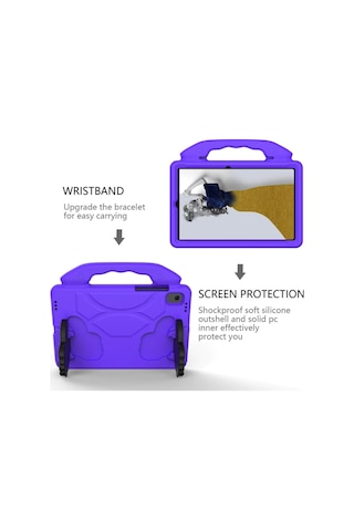 Samsung Galaxy Uyumlu S9 Fe / S10 Fe / S9 / S8 / S7 Kılıf Tutmalı Standlı Silikon Case Kılıf
