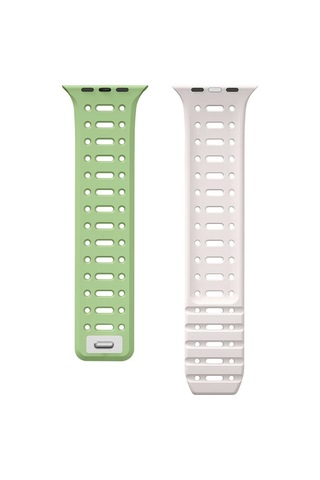Watch Ultra 2 49mm Redclick Krd-124 Silikon Kordon Terletmeyen Delikli Strap Kayış