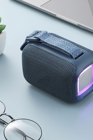 Taşınabilir Kablosuz Bluetooth Hoparlör Tf Usb Fm Aux Ile Led Işık Süper Bass 339
