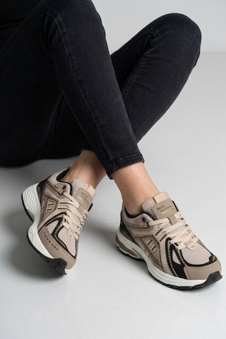 Papuçcity Wckrs 2945 Unisex Yürüyüş Koşu Günlük Spor Ayakkabı Bej