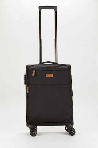 Unisex Kabin Boy Kumaş Valiz 028-03 Siyah