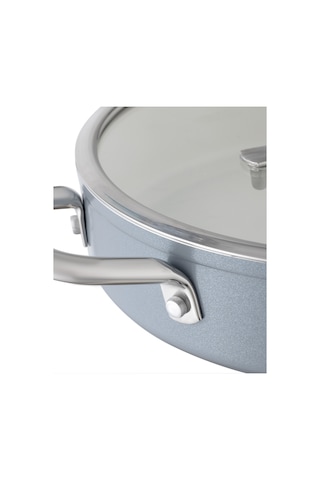 Madame Coco Nano Seramik 4 Parça Sahan Seti - Gri/beyaz - 18x22 Cm Çok Renkli