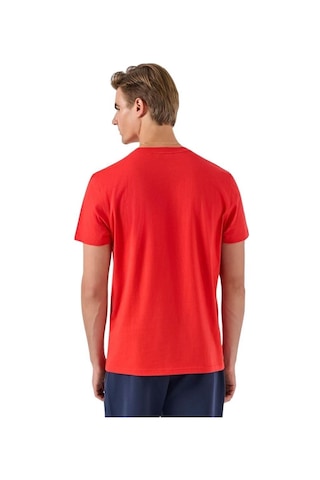 Ellesse 6sm5069-rd Bisiklet Yaka Erkek T-shirt - Kırmızı