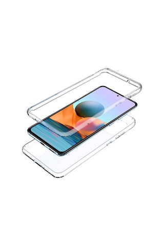 Xiaomi Redmi Note 10s Kılıf Zore Enjoy Kapak Renksiz