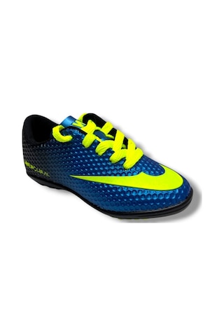 Walked 401-26 Erkek Halı Saha Ayakkabı Mavi Sarı 45-47 Mavi 