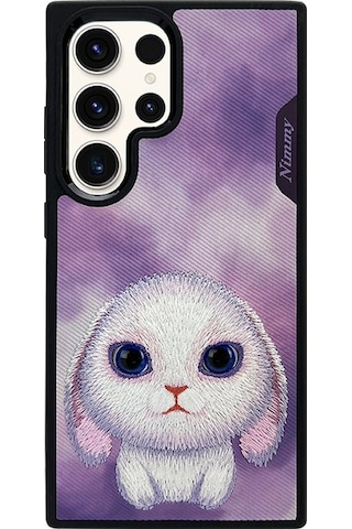Nimmy Samsung S24 Uyumlu Rabbit Series Mor Telefon Kılıfı
