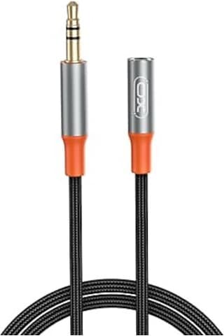 Xo Aux Uzatma Ses Kablosu R269a, Hd Ses Kalitesi, 3.5mm Aux, 1 Me