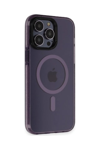 Joko Apple iPhone Uyumlu 14 Pro Max Kılıf Tigra Magsafe Kapak - Derin Mor