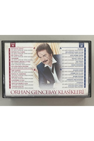Orhan Gencebay Klasikleri 2 Kaset Orjinal Dönem Baskı