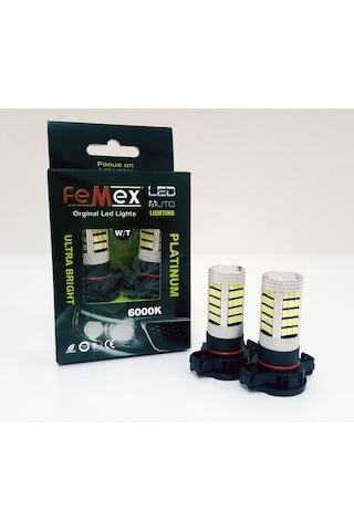 Femex Psx24w - H16 Sis Led Ampul Beyaz 1200lm Sis Farları İçin N11.7552