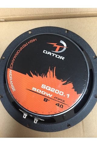 Dator 20 Cm Midrange Sq200.1 250 Rms 1000 W