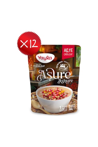 Yayla Tatlı Hazır Aşure 200 Gr X12