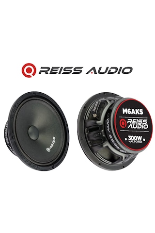 Rs-m6aks Çifti 600wat-240w Rms Deprem Serisi 16 Cm Oto Midrange