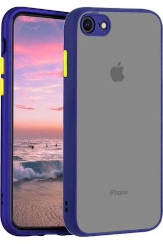 Apple Uyumlu iPhone Se 2020 Kilif Lens Korumali Mat Silikon Kapak 449249142