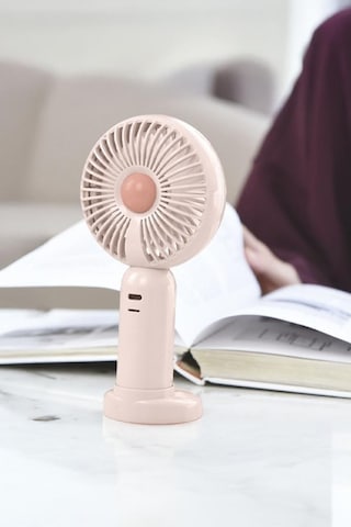 Taşınabilir Şarj Edilebilir Mini El Fanı Ve Masa Fanı Soğutucu Pervane