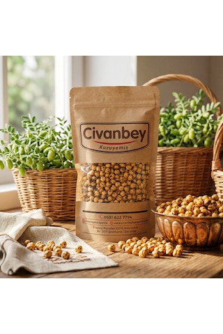 Civanbey Kuruyemiş Çifte Kavrulmuş Dağlı Leblebi 1 KG