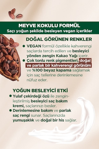 Palette Saç Boyası 4 - 0 Kahve Kalıcı Doğal Renkler