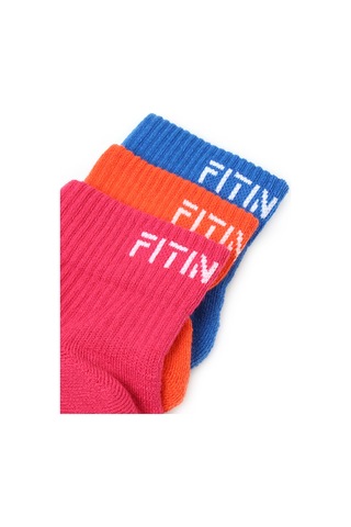 Premium Performance Quarter 3'lü Paket Turuncu - Mavi - Pembe