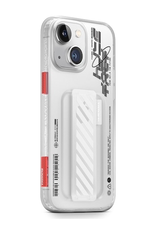 Apple Uyumlu iPhone 14 Plus Kılıf Skinarma Şeffaf Desenli Kaze Kapak