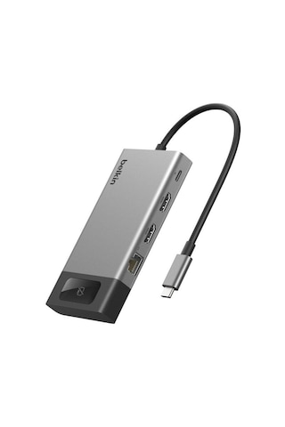 Belkin Inc027hqsgy Connect 8 Port Dual Display Usb-c Hub 100w Pd 4k 60hz - Gri