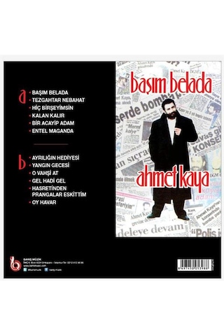 Ahmet Kaya - Başım Belada Plak
