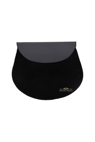 Bonny Home Rixos Siyah 3lü Banyo Halısı Paspası Seti Kaymaz Taban Siyah