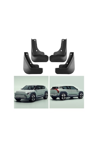 Anjiexun Kia Ev3 2024 Ön Arka Çamurluk Koruyucuları İçin Araba Çamurlukları Sıçrama