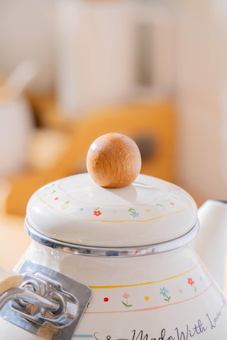 Made With Love Emaye Çaydanlık Takımı - 1/2 Lt Renkli