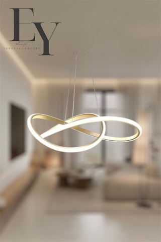 Ey Shop Eskitme Karçiçeği Model 3 Renk Led Bey&sarı&günış. Avize Eskitme - Gold