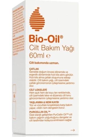 Bio-Oil Çatlak Karşıtı ve Nemlendirici Cilt Bakım Yağı 60 ML