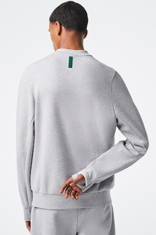 Lacoste Men's Classic Fit Organik Pamuk Bisiklet Yaka Gri Sweatshirt